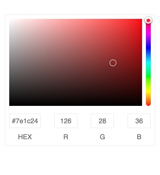 Kendo UI for Angular ColorGradient - Custom ColorGradient