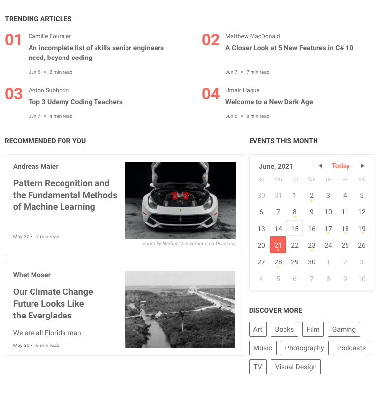 Grid Layout overview