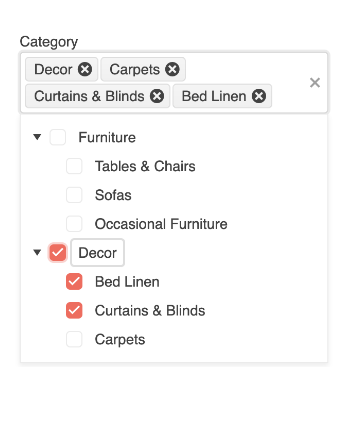 MultiSelectTree Overview